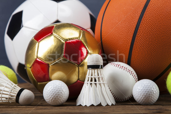 Deportes más golf fútbol Foto stock © BrunoWeltmann