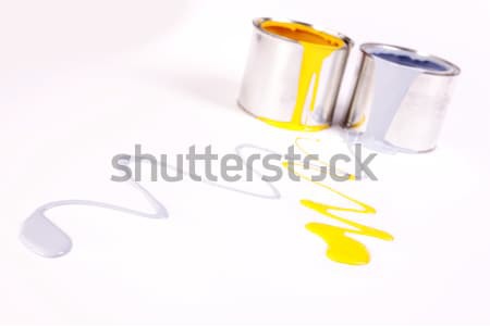 Zdjęcia stock: Malarstwo · farby · domu · tle · sztuki · kolor