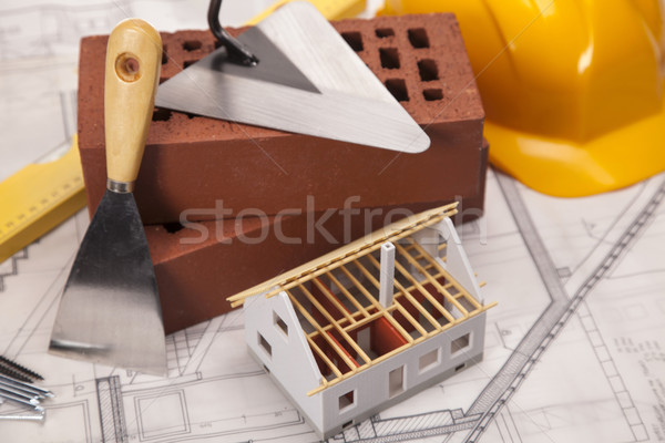 Building and construction equipment Stock photo © BrunoWeltmann