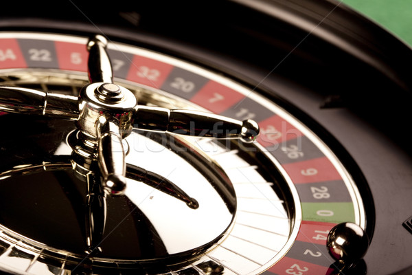 Roulette in casino Stock photo © BrunoWeltmann