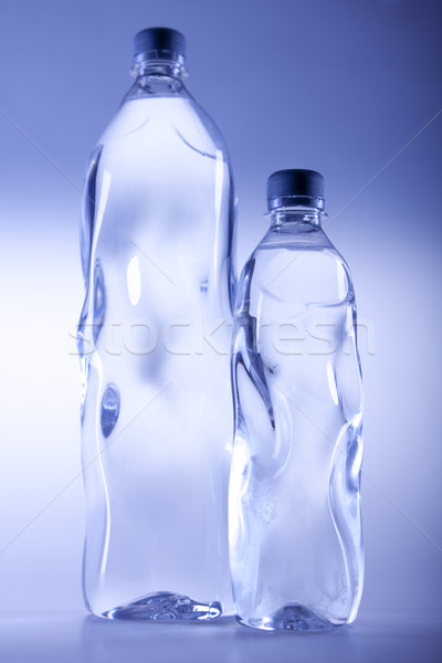Zuiver zoetwater beker sport glas drinken Stockfoto © BrunoWeltmann