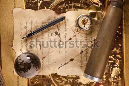 Vintage Navigation Equipment Stock photo © BrunoWeltmann