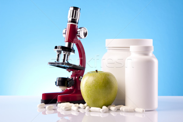 Stock photo: Food Supplements, nutrition concept