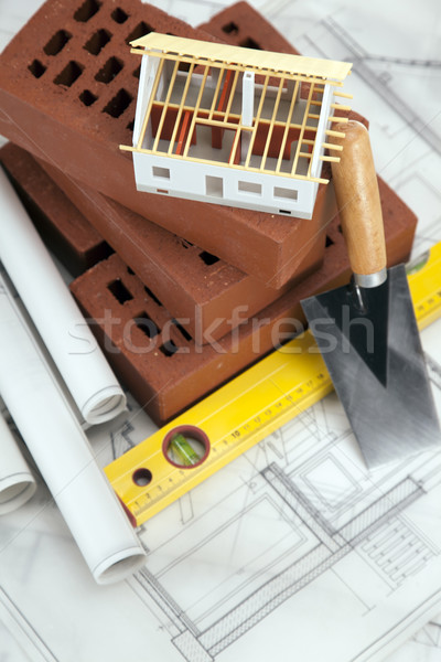 Building and construction equipment Stock photo © BrunoWeltmann