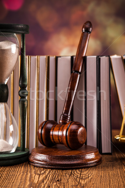 Droit juridiques code échelles justice studio [[stock_photo]] © BrunoWeltmann