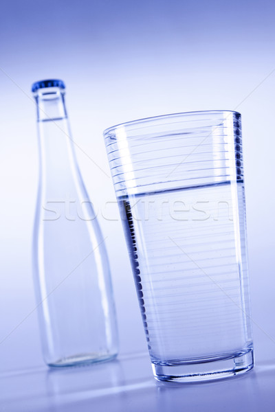 Stock photo: Pure, fresh water in cup