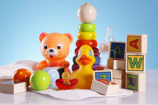 Stock photo: Baby toys!