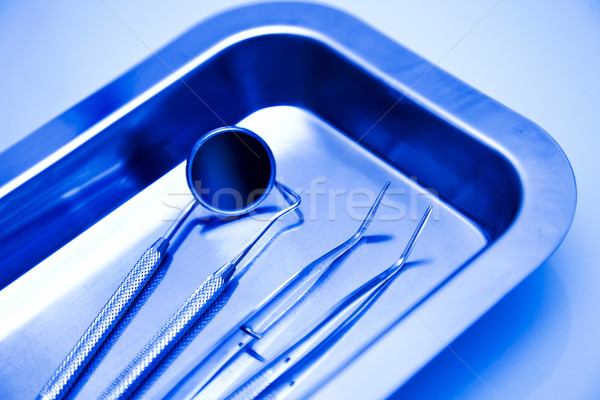 Stockfoto: Tandheelkundige · kantoor · medische · technologie · stoel · meubels