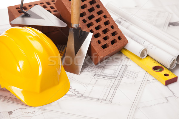 Building and construction equipment Stock photo © BrunoWeltmann