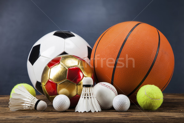 Esportes mais golfe futebol Foto stock © BrunoWeltmann