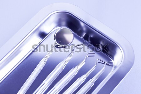 Sprzęt stomatologiczny zęby opieki kontroli studio biuro Zdjęcia stock © BrunoWeltmann