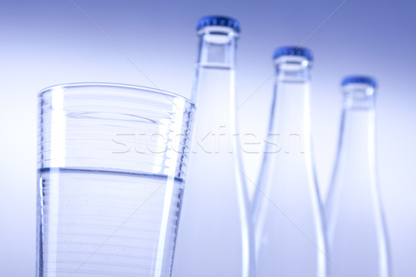 Stock photo: Pure, fresh water in cup