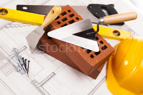 Building and construction equipment Stock photo © BrunoWeltmann