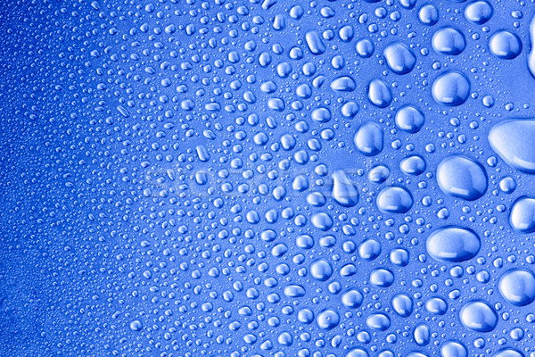 Gocce d'acqua acqua sfondo drop pattern clean Foto d'archivio © BrunoWeltmann