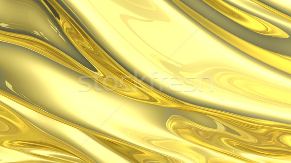 3D Illustration Abstract Gold Background  Stock photo © brux