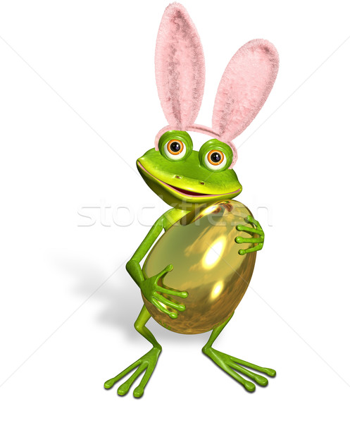 Easter frog Stock photo © brux