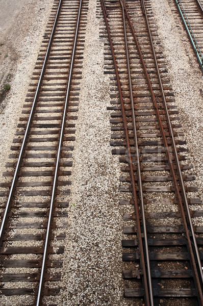 Railroad tracks Stock photo © bryndin