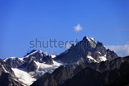 High mountains. Caucasus Mountains. Georgia Stock photo © BSANI