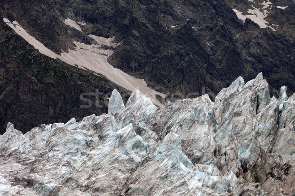 Gletsjer kaukasus bergen Georgië sport landschap Stockfoto © BSANI