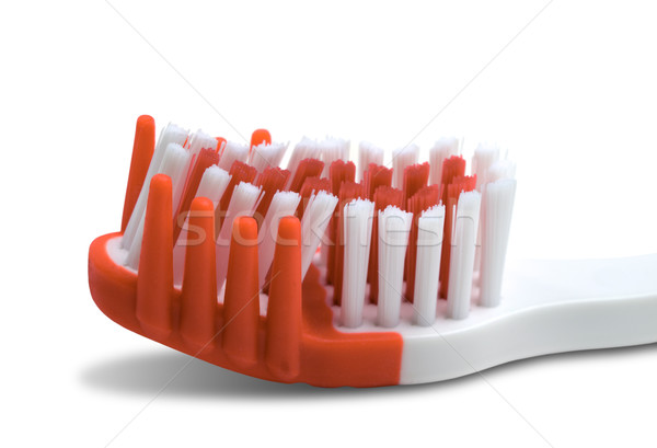 Toothbrush on white background Stock photo © BSANI