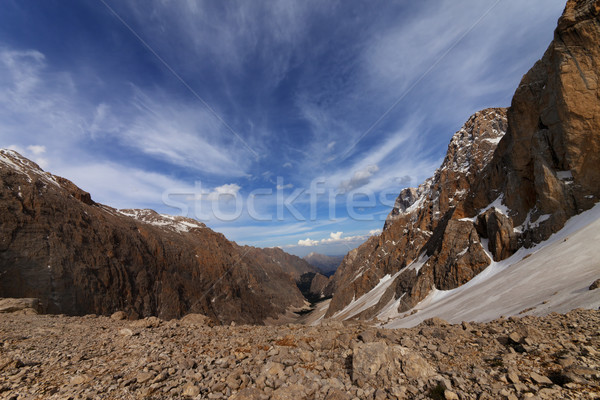 Top view of the valley. Turkey, Central Taurus Mountains Stock photo © BSANI