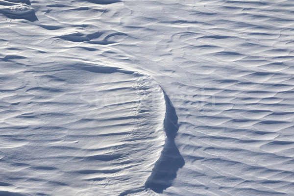 Off piste slope after snowfall in ski resort Stock photo © BSANI