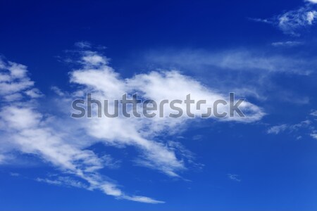 Beautiful blue sky with clouds Stock photo © BSANI