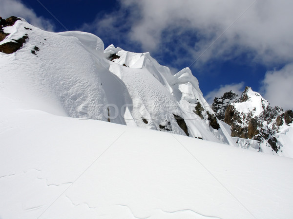 Snow ridge Stock photo © BSANI