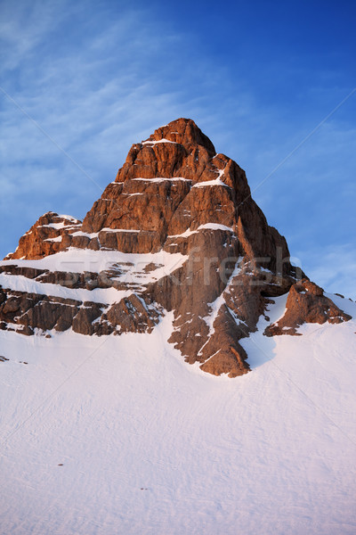 Rocce sunrise Turchia centrale montagna cielo Foto d'archivio © BSANI