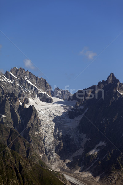 Icefall in high mountains Stock photo © BSANI