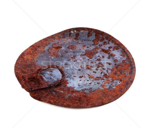 Old rusty cap of tincan Stock photo © BSANI