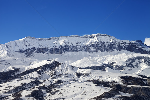 Winter mountains at nice sun day Stock photo © BSANI