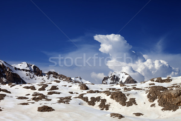 Mountains in nice day Stock photo © BSANI