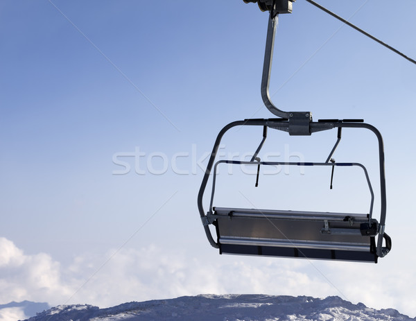 Ansicht Berge Georgia Ski Stock foto © BSANI