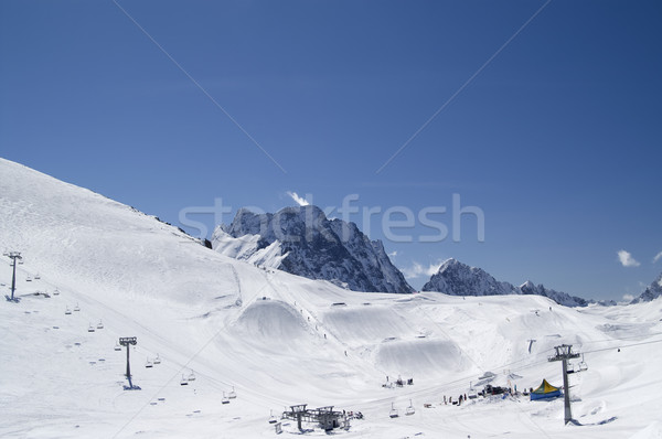 Snowboard park Stock photo © BSANI