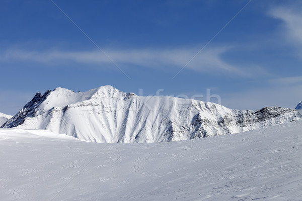 Góry kaukaz Gruzja region niebo krajobraz Zdjęcia stock © BSANI