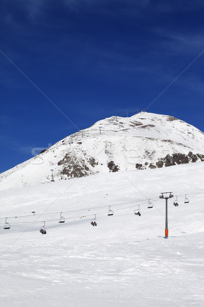 Ski resort at nice winter day Stock photo © BSANI