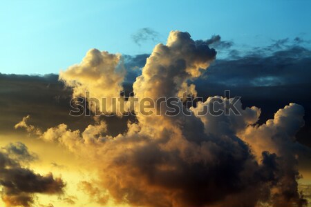 日出 天空 海 景觀 背景 藍色 商業照片 © BSANI