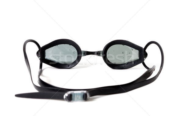 Goggles for swimming with water drops Stock photo © BSANI