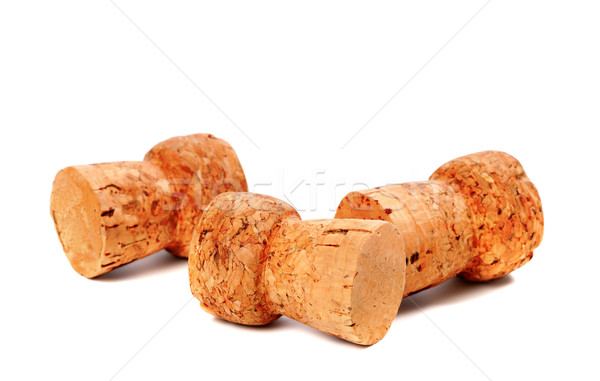 Three corks from champagne wine  Stock photo © BSANI