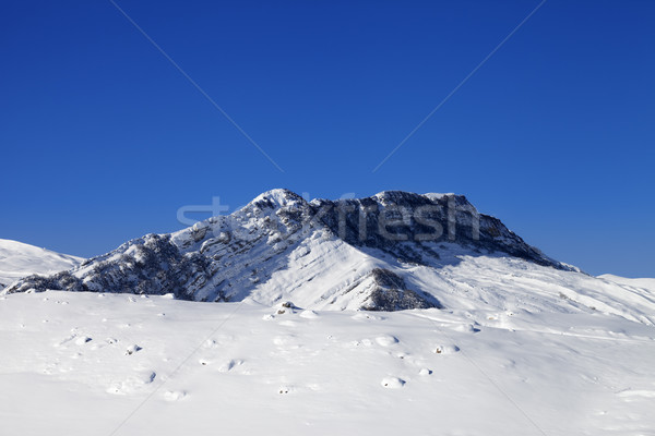 Winter snowy mountains Stock photo © BSANI