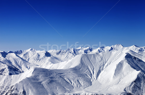 Hiver montagnes pente caucase Géorgie ski [[stock_photo]] © BSANI