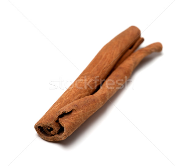 Cinnamon stick on white background Stock photo © BSANI