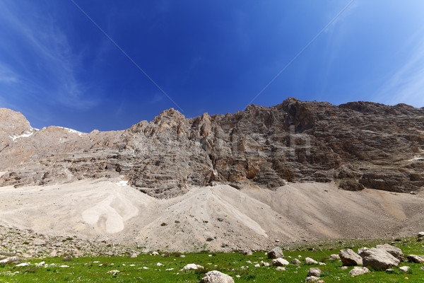 Kaya güzel gün Türkiye merkezi dağlar Stok fotoğraf © BSANI