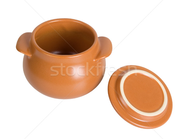 Empty clay pot Stock photo © BSANI