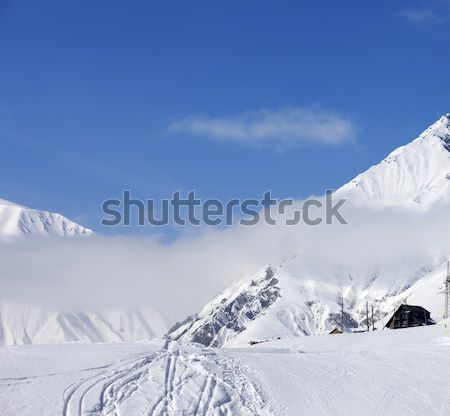 Panorama caucase montagnes région ski Resort [[stock_photo]] © BSANI