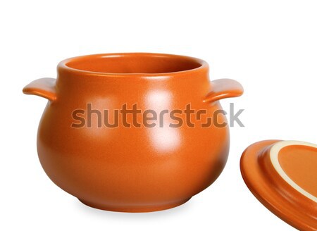 Kitchen ceramic pot Stock photo © BSANI