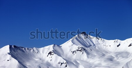 Foto stock: Panorâmico · ver · planalto · blue · sky · bom · dia