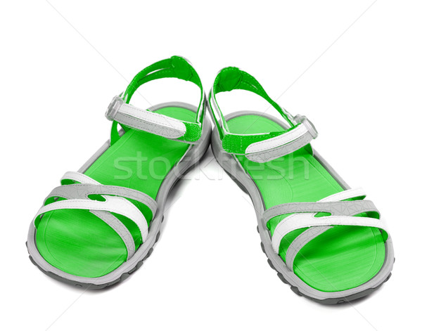 Pair of summer sandals Stock photo © BSANI