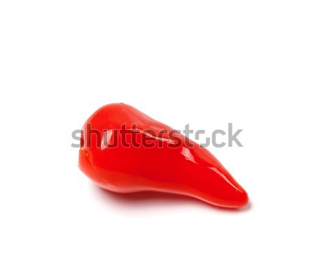 Stock photo: Piri-piri hot pepper on white background